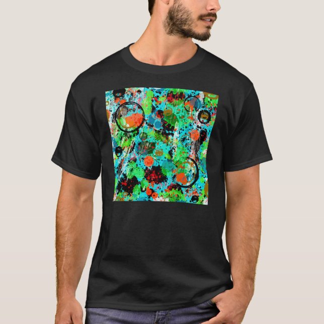 T-shirt Lutte alimentaire Abstraite (Devant)