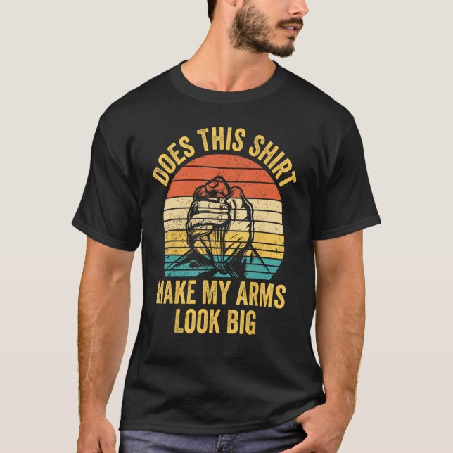 T-shirt Lutte Arm Lutte Arm Lutteur Cela Rendre Mes Bras L (Devant)