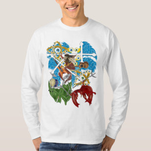 T-shirt Lutte biblique avec précision des anges