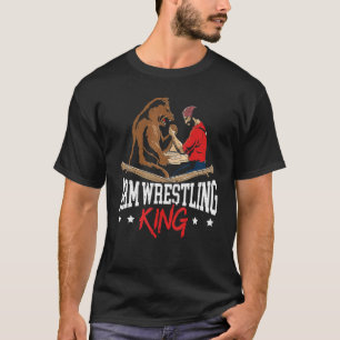 T-shirt Lutte contre le bras Lutte contre le bras Poignée 