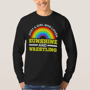 T-shirt Lutte cool Sunshine Lutte Sports Femmes Lutte