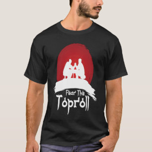 T-shirt lutte de bras à la japonaise en tournant le poigne
