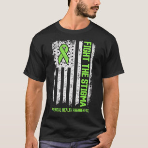 T-shirt Lutte de sensibilisation à la santé mentale La sti