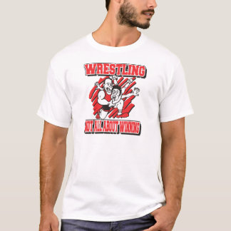 T-shirt Lutte drôle