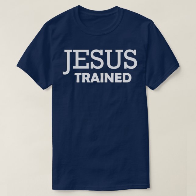 T-shirt lutte entraînée jésus 3 (Design devant)
