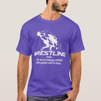 T-shirt Lutte Lutteurs Sport Drôle Art De Plier Les Lutteu