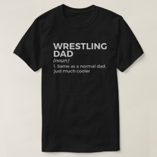 T-shirt Lutte papa Définition Drôle Lutte