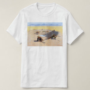 T-shirt Lutte pour le trou d'eau ~ Frederic Remington