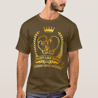 T-shirt Lutter comme les enfants Mois de sensibilisation a