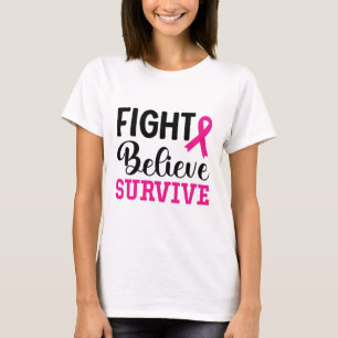 T-shirt Lutter contre la croyance survivre