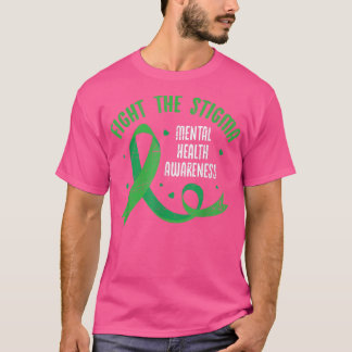 T-shirt Lutter Contre La Stigma Sensibilisation À La Santé