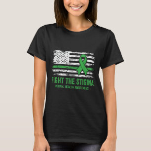 T-shirt Lutter Contre La Stigma Sensibilisation À La Santé