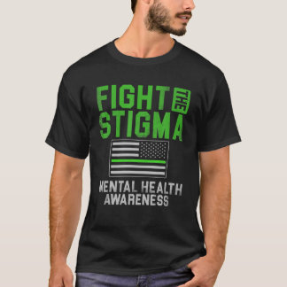 T-shirt Lutter contre la stigmatisation maman américaine d