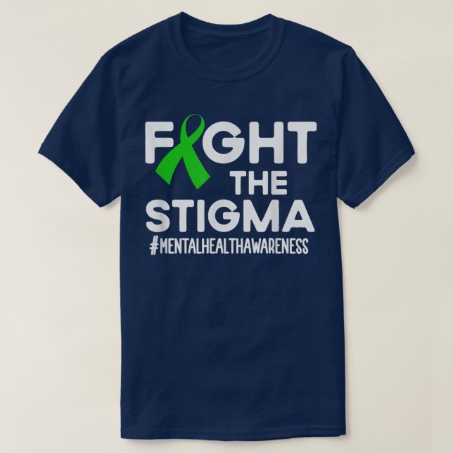 T-shirt Lutter contre la stigmatisation Mois de sensibilis (Design devant)