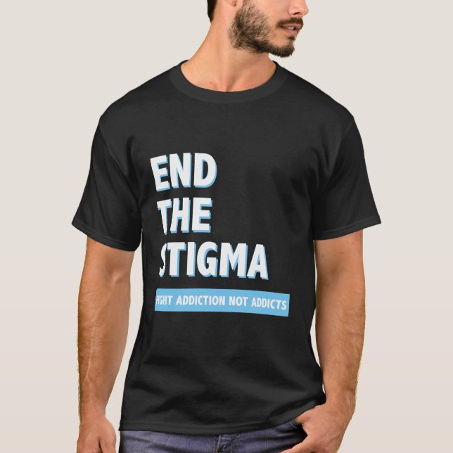 T-shirt Lutter Contre La Toxicomanie Non-Addicatrice Mettr (Devant)