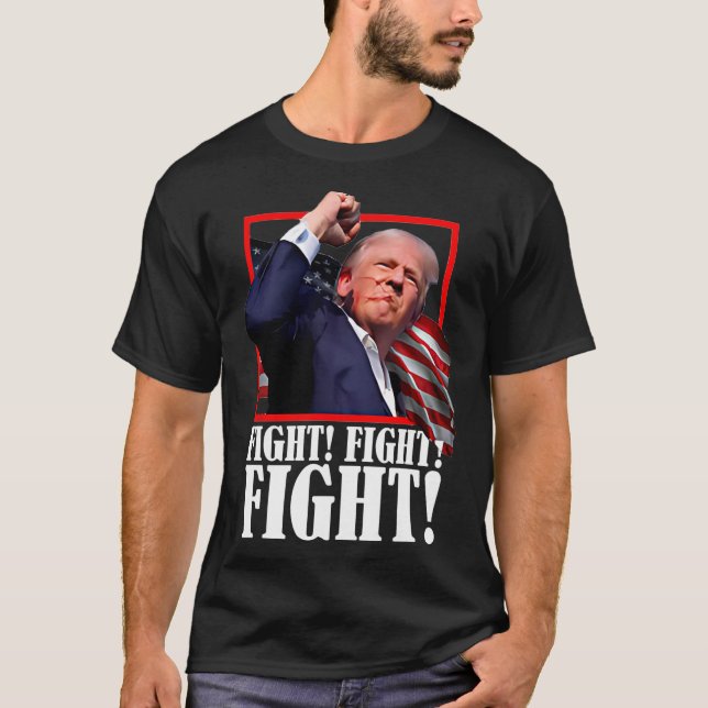 T-shirt Lutter contre le Butler Pennsylvanie Trump Rassemb (Devant)