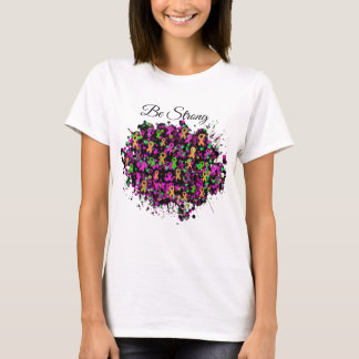 T-shirt Lutter contre le cancer dans toutes les couleurs R