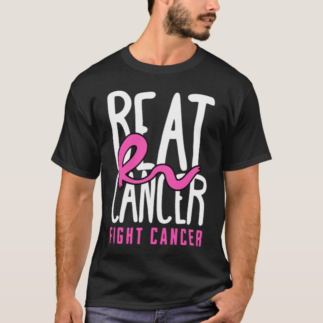 T-shirt Lutter contre le cancer du sein (Devant)