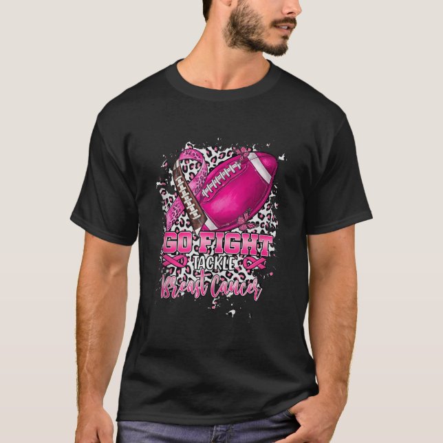 T-shirt Lutter contre le cancer du sein Sensibilisation Fo (Devant)