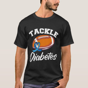 T-shirt Lutter contre le diabète T1d Guerrier Sensibilisat
