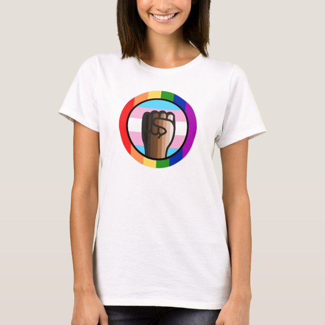 T-shirt Lutter contre l'injustice Faire de l'égalité (Devant)