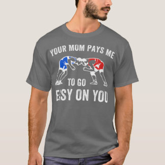 T-shirt Lutter Garçon Drôle Lutteur Amateur Lutte
