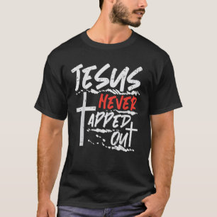 T-shirt Lutter Jésus n'a jamais éteint la lutte chrétienne