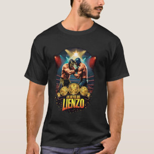 T-shirt Lutteur de lutte mexicaine Los Reyes Del Lienzo