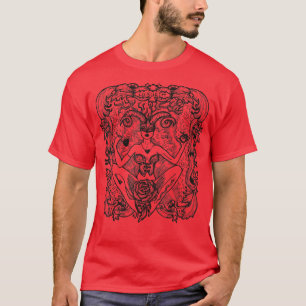T-shirt Luuria Demon De L'Art Du Pin Halloween Adulte Unis