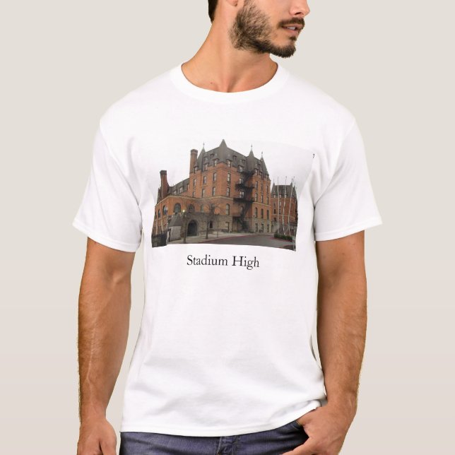 T-shirt Lycée de stade (Devant)