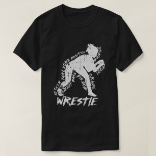 T-shirt Lycée lutte maman papa combat cadeau