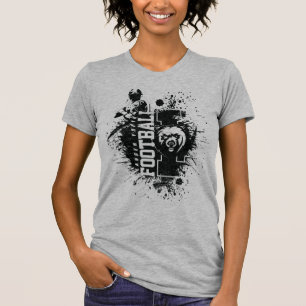 T-shirt LYFL 04 Logo Lassen Grunge Noir Femme