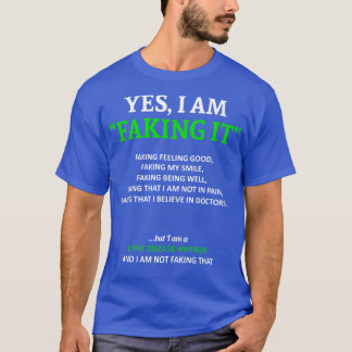 T-shirt Lyme Maladie Sensibilisation Je Le Fame Dans Ce Fa