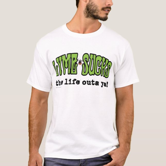 T-shirt Lyme suce (Devant)