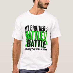 T-shirt Lymphome ma bataille trop 1 frère