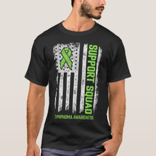 T-shirt Lymphome non hodgkiné Soutien de l'équipe Lymphome