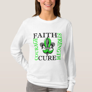 T-shirt Lymphome non Hodgkinien de Fleur De Lis 3