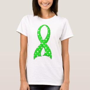 T-shirt Lymphome non Hodgkinien de ruban de vert de chaux