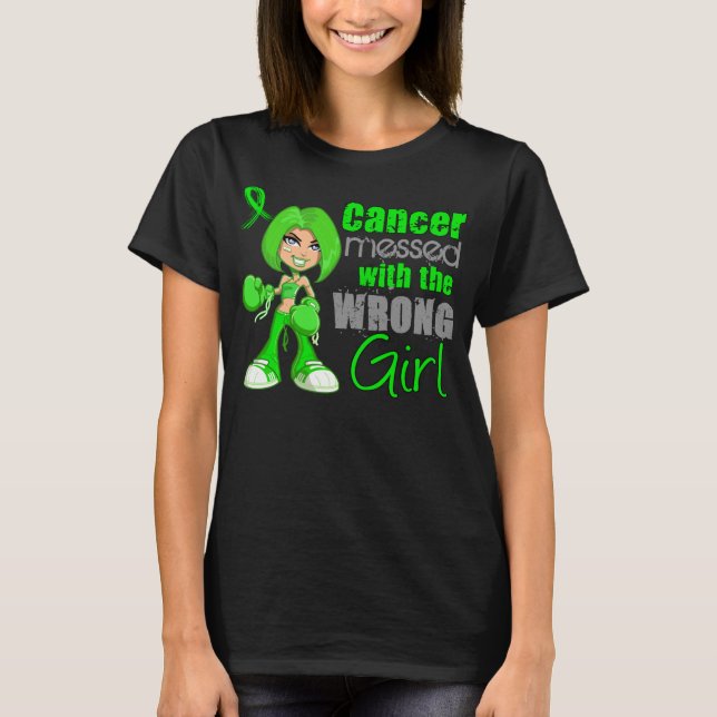 T-shirt Lymphome non Hodgkinien sali avec Girl.png faux (Devant)
