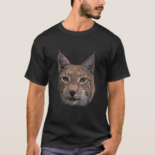 T-shirt Lynx design lynxes chats sauvages cadeau