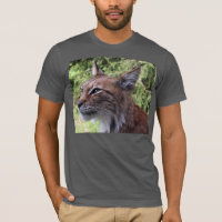 T-shirt Lynx Face Close Up