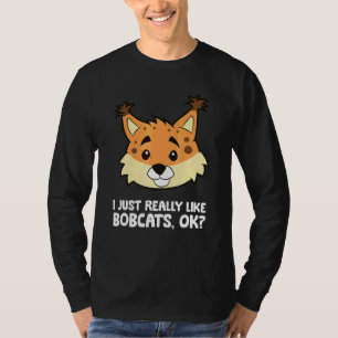 T-shirt Lynx roux J'aime vraiment les Lynx roux Ok