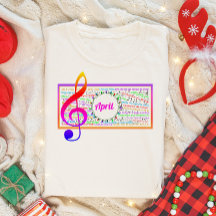 Lyric de Noël Long Sleeve