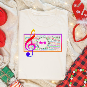 T-shirt Lyric de Noël Long Sleeve