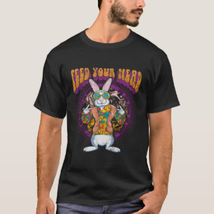 T-shirt Lyricverse White Rabbit Par Grace Slick