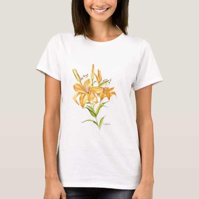 T-shirt Lys de tigre (Devant)