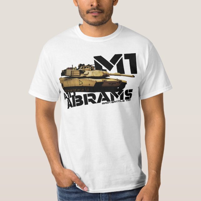 T-shirt M1 Abrams (Devant)