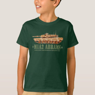 T-shirt M1A2 Abrams US MBT Tank Desert Storm Vétérinaire