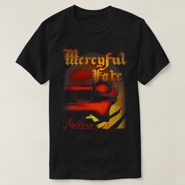 T-shirt M3lissa Old School Heavy Metal (Design devant)