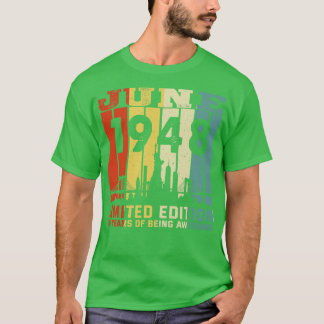 T-shirt M602 Juin 1948 Edition Limitée 75 Ans D'Être Un